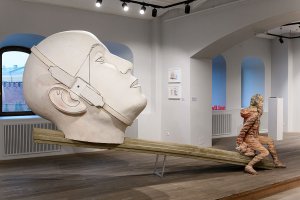 «Вдали от равновесия» (на основе коллажа из серии «Решения и ответы»), 2021.