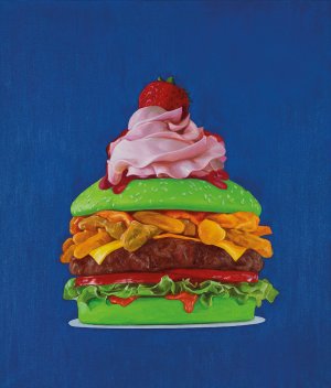 Space burger. 2021
