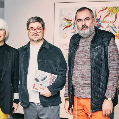 Торжественное открытие выставки Михаила Молочникова «Небесный ветер»